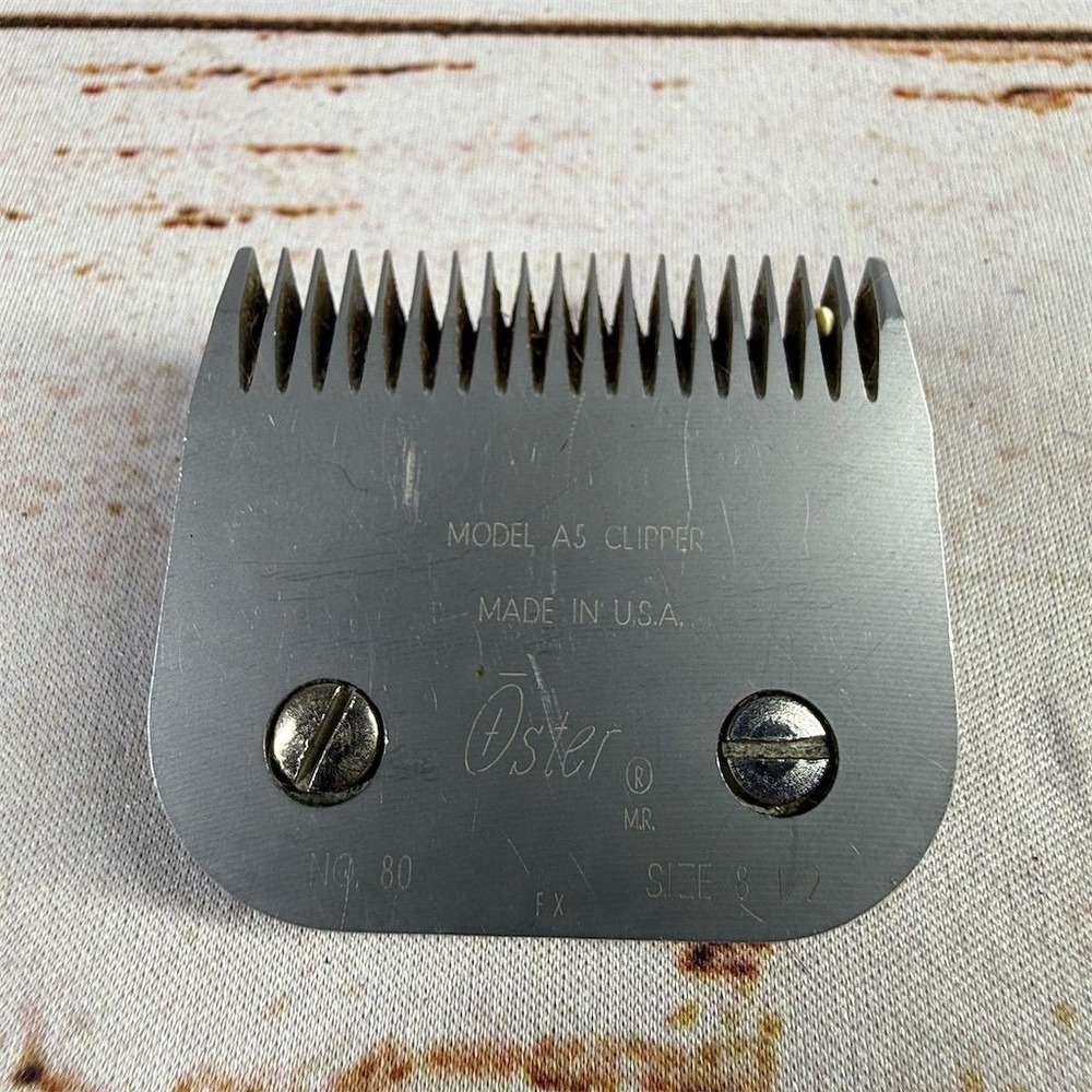Oster A5 Detachable Clipper Blade Size 8.5 Used
